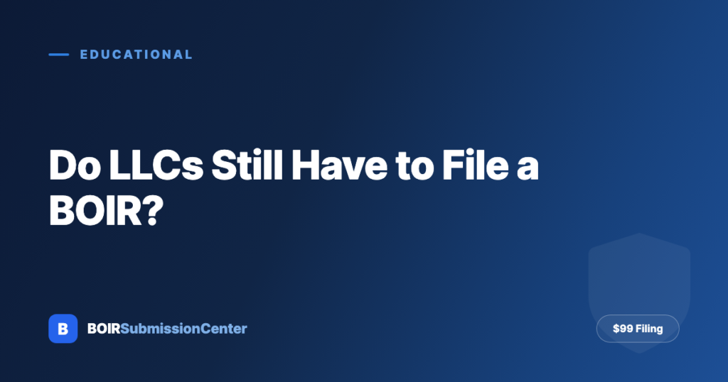 Do LLCs Still Have to File a BOIR in 2026? (What Changed and Who's Actually Exempt)