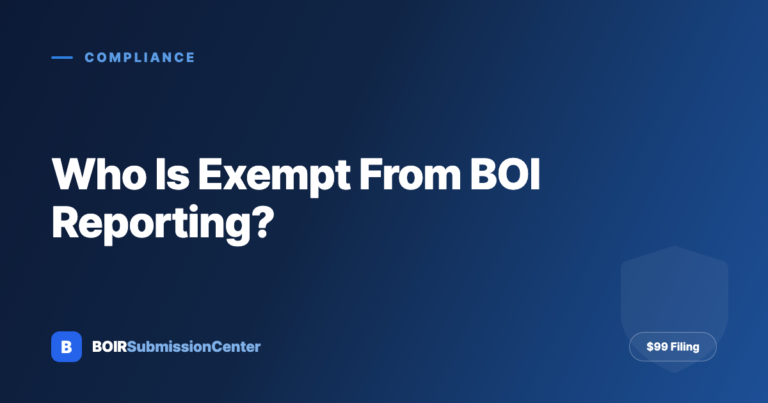 BOIR Exemptions in 2026: Is Your Business Still Required to File?